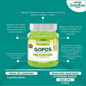 Gomitas con gofos (probioticos)
