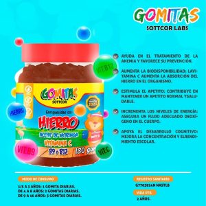 Gomitas de hierro