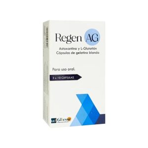 REGEN AG – Antioxidante con L-Glutatión y Astaxantina
